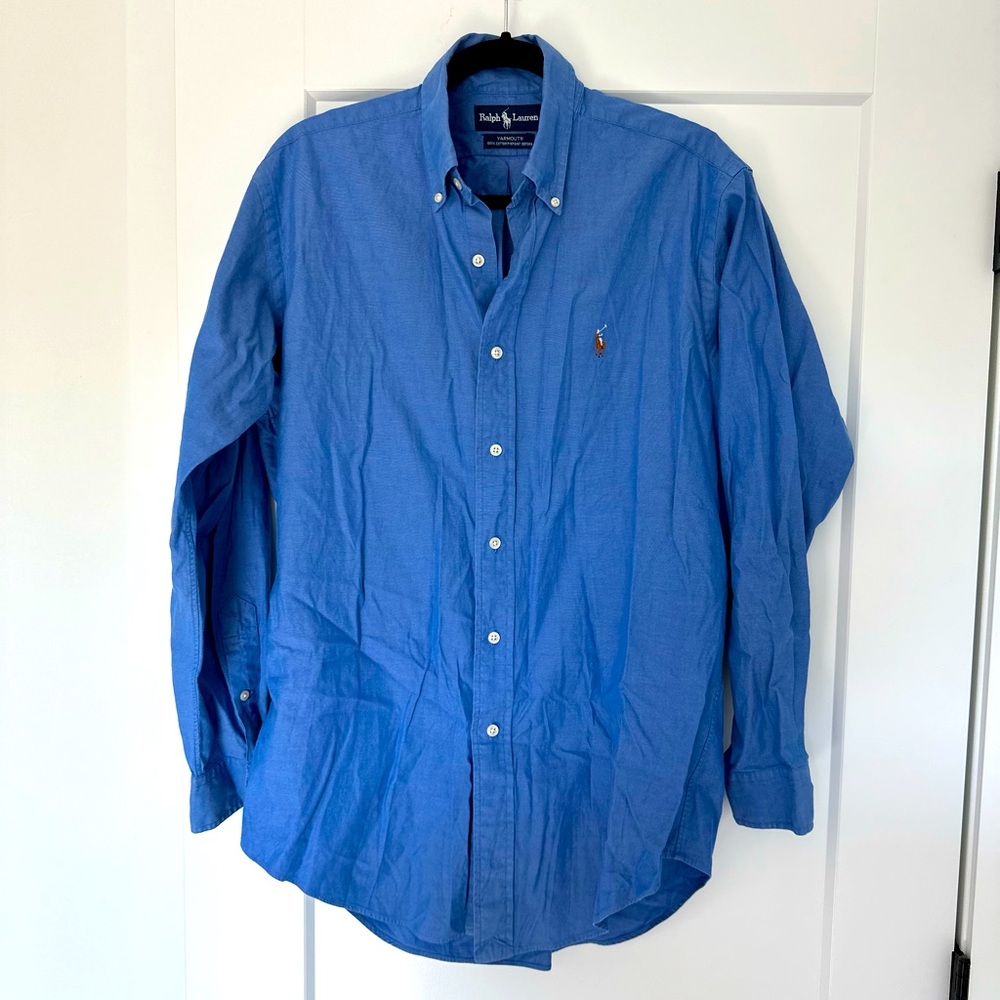 RARE Ralph Lauren 100% Cotten Yarmouth Oxford